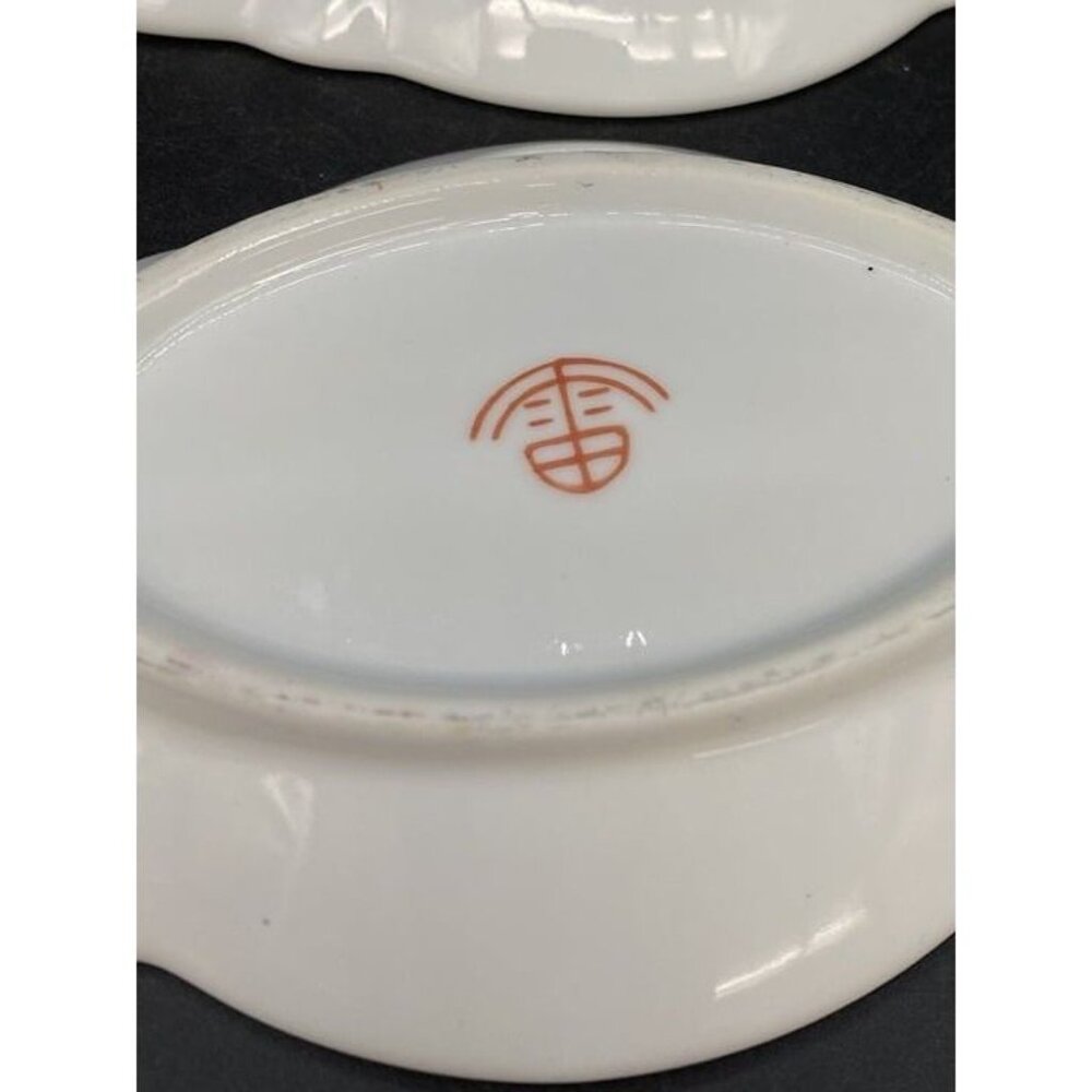 FS LOUIE & Co Berkeley CA Vintage 7” Bone Dish Chinese Restaurant LOT 2 - Picture 5 of 10